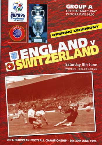 England v Switzerland